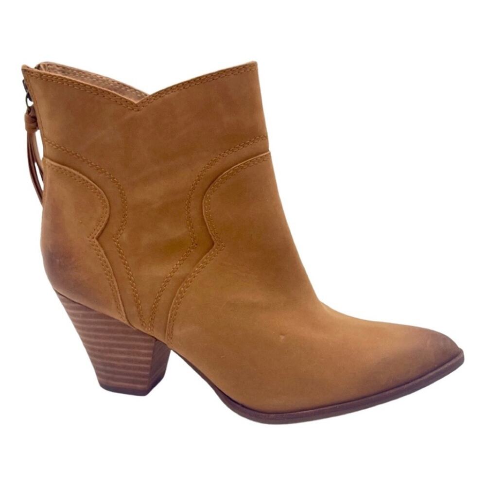 REVOLVE - Splendid Asher Bootie cognac suede ankle booties size 7.5
